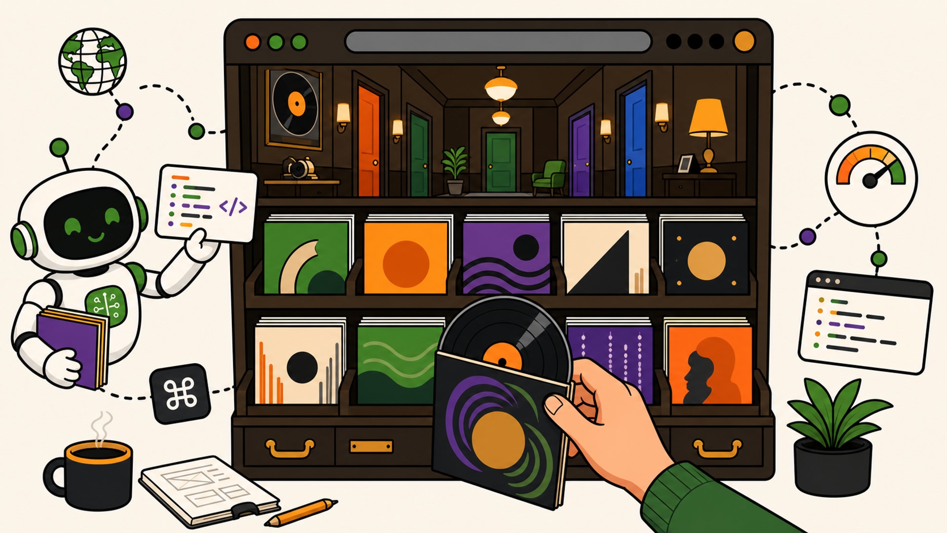 Music Discovery: I Built a Site with Claude Fable 5 to Listen to Albums Again