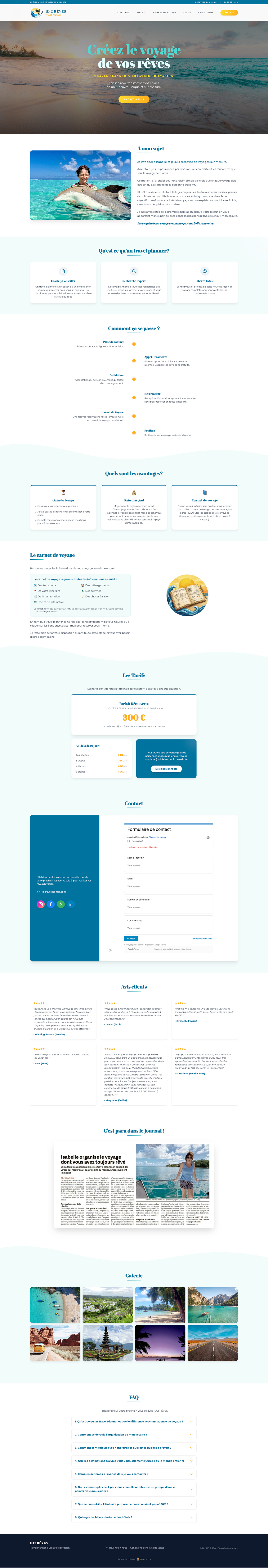 New structured, responsive, and SEO-optimized ID 2 RÊVES site
