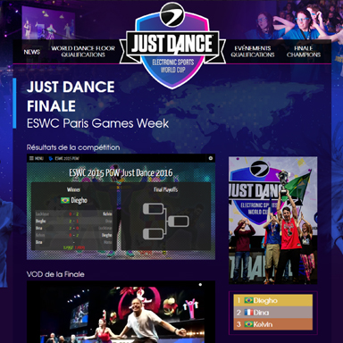 Just Dance World Cup illustration