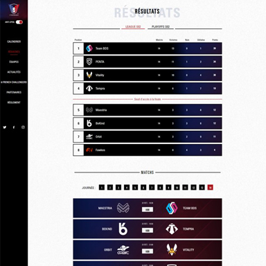 Rainbow 6 French League illustration